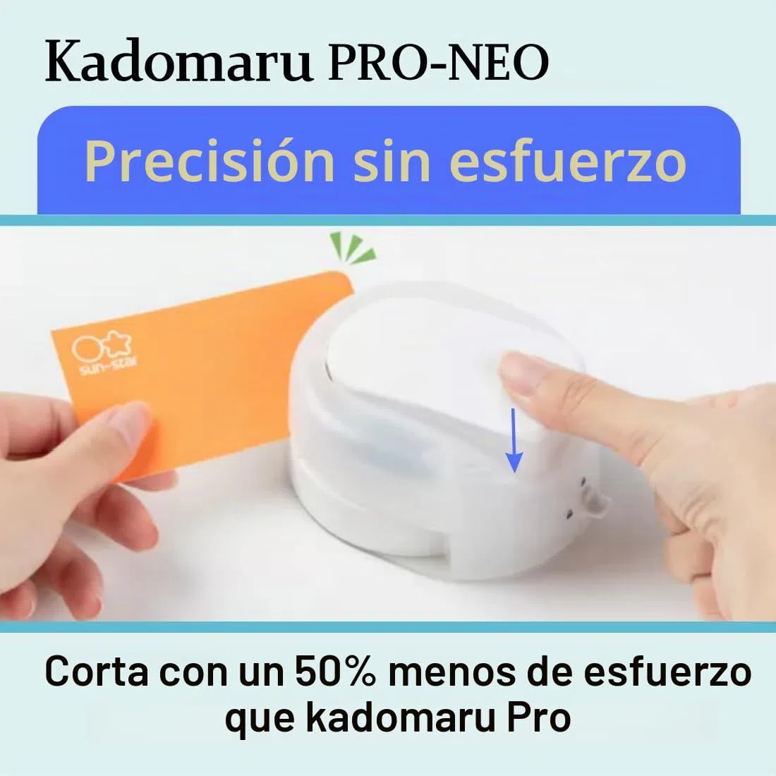 SUN-STAR Cortaesquinas Rondeador Kadomaru PRO NEO Negro