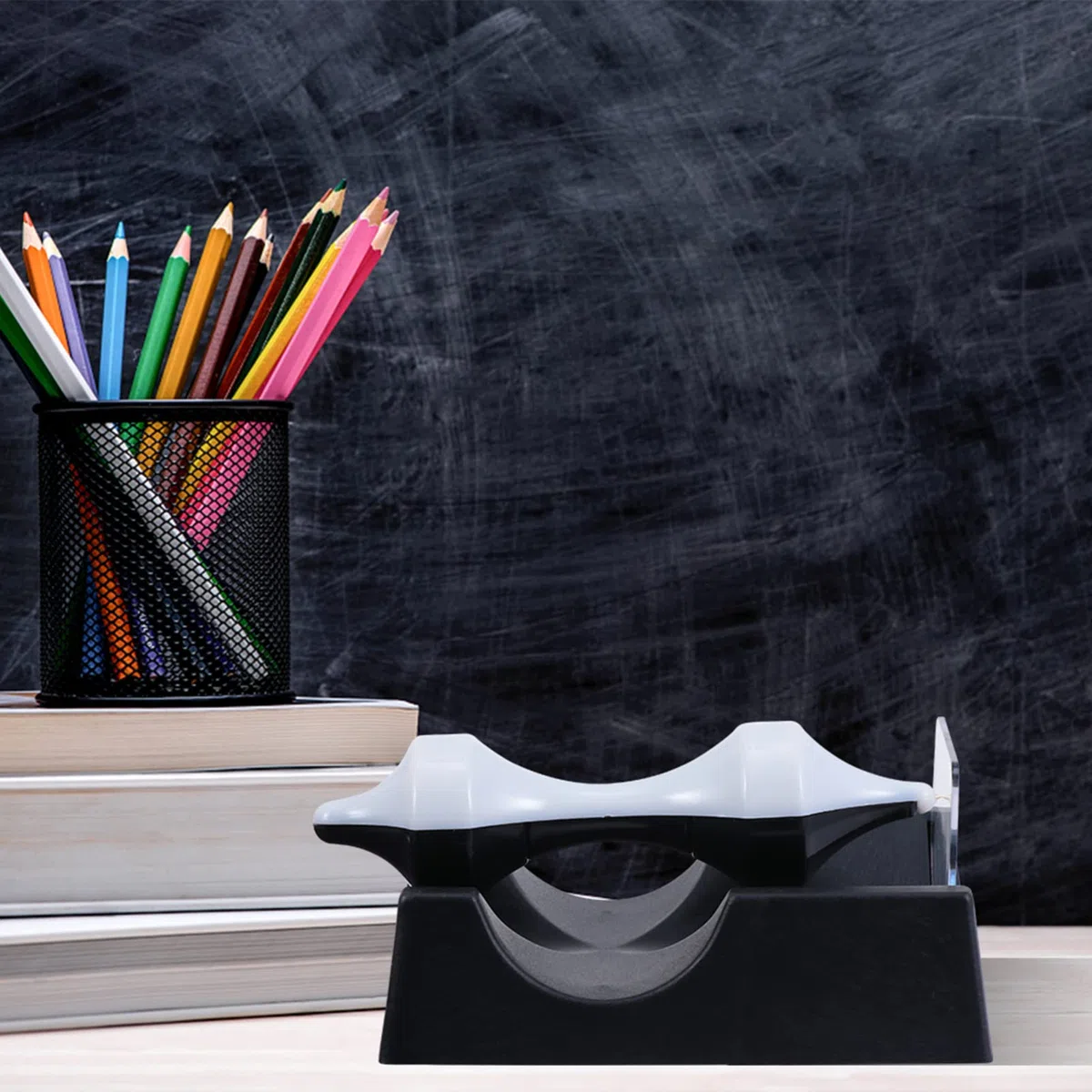 Demostrador de Levitación Magnética para Enseñanza de Física Material Plástico Negro, Fácil de Aprender para Uso Familiar