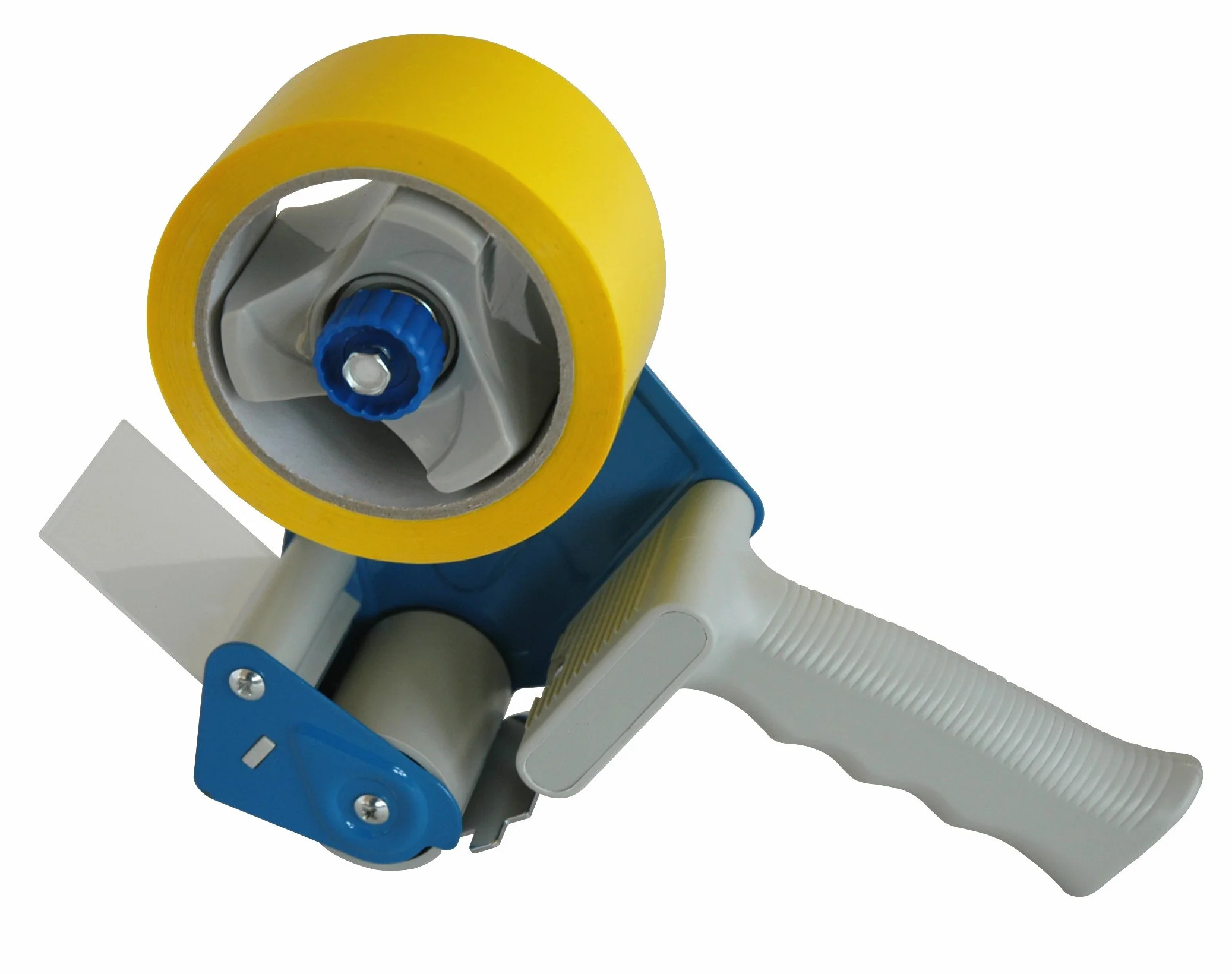 Viva 1384 Dispensador para cinta de embalaje para rollos, 75 mm, Azul
