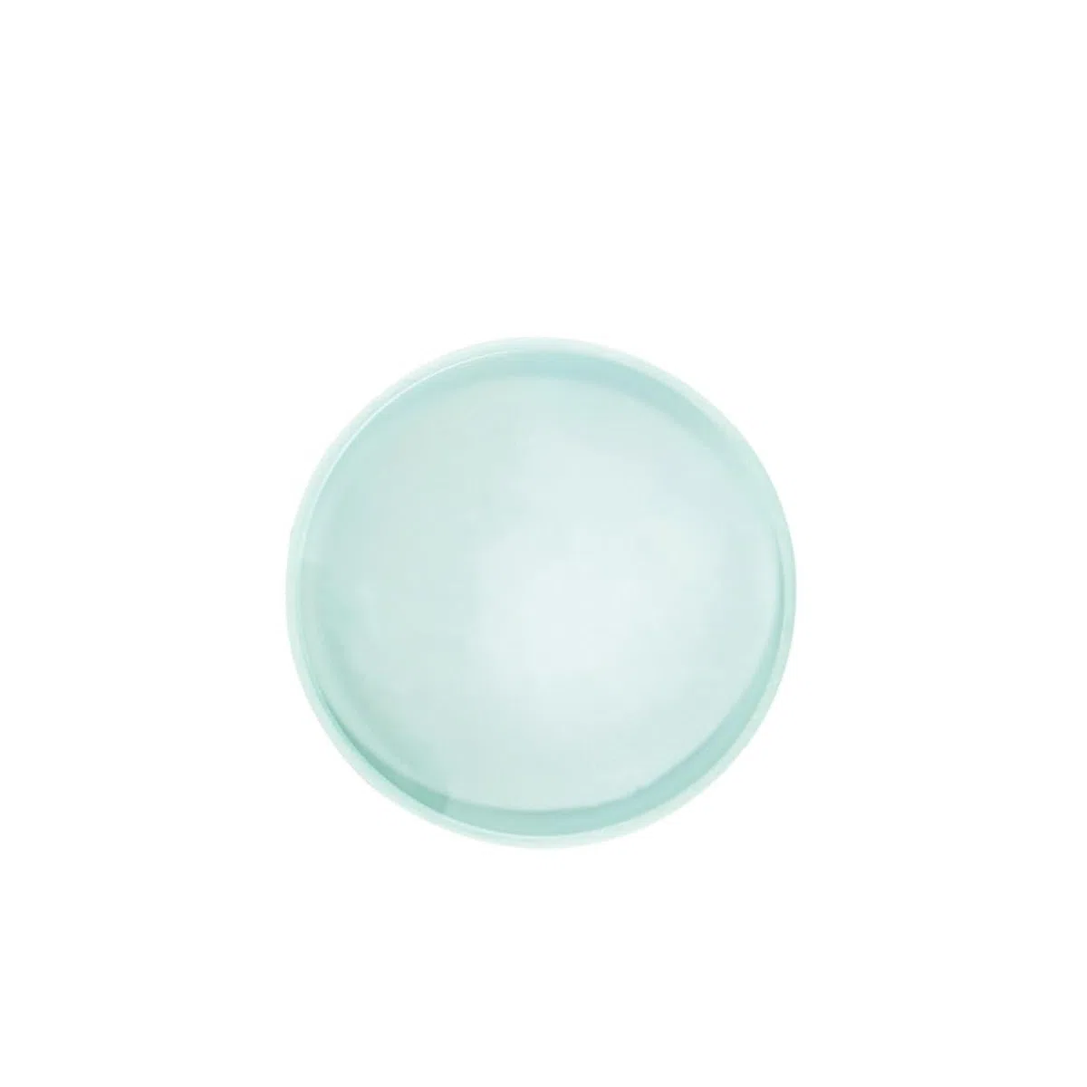 Lente Óptica de Vidrio Cóncava Doble, 10 CM de Diámetro, Bordes Biselados y Pulidos, Adecuado para Científicos en Laboratorio