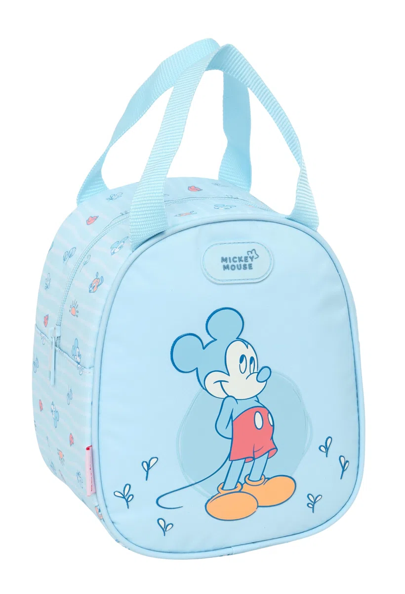 Safta MICKEY MOUSE BABY - Bolso Portameriendas, Portatodo, Calidad y Máxima Resistencia, Porta Comida, Recreo, 19x14x22 cm