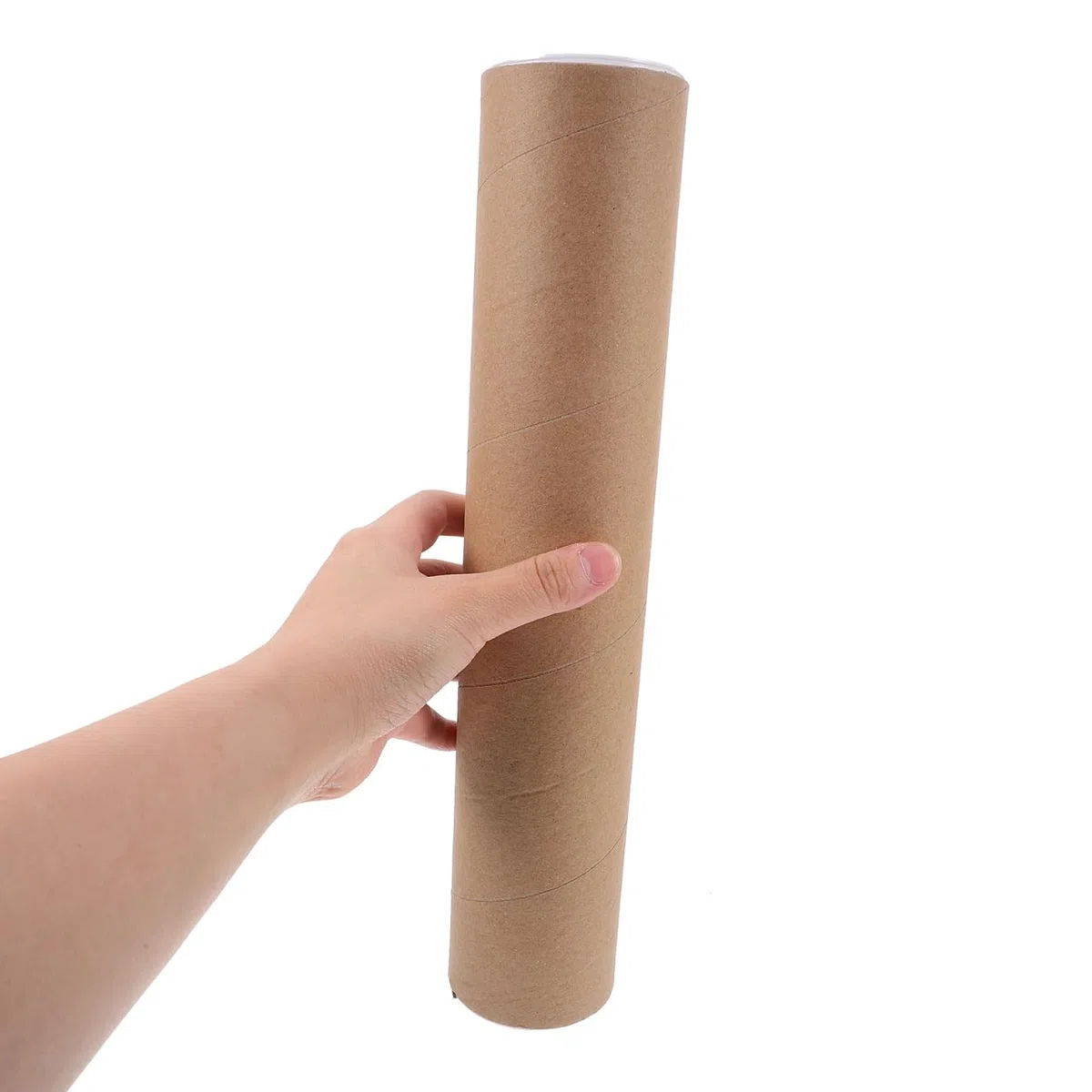 HOMSFOU tubo de cartón Dibujo tubos de cartón para embalaje papel de póster tubo de cartel de cartón para hacer cañas de pescar tubo de papel de arte de bricolaje