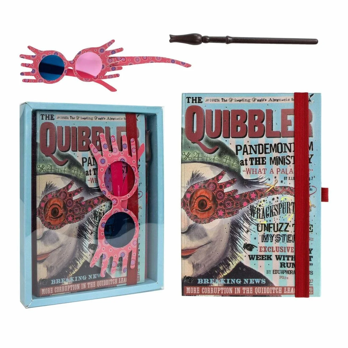 Cerdá- Set De Papelería Harry Potter Luna Lovegood 18.0 X 22.5 X 2.5 Cm (2700001522)