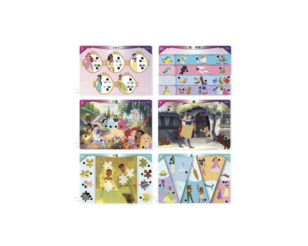 Clementoni Disney Princess Travel Quiz (16675)