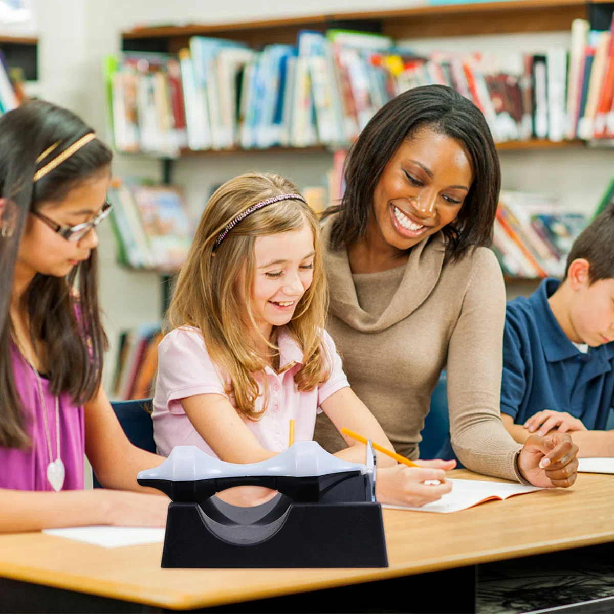 Demostrador de Levitación Magnética para Enseñanza de Física Material Plástico Negro, Fácil de Aprender para Uso Familiar