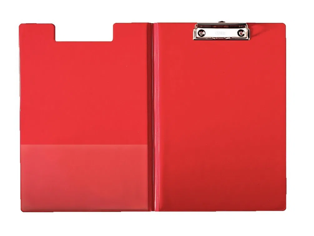 Leitz Mappe - Carpeta A4 con pinza, rojo