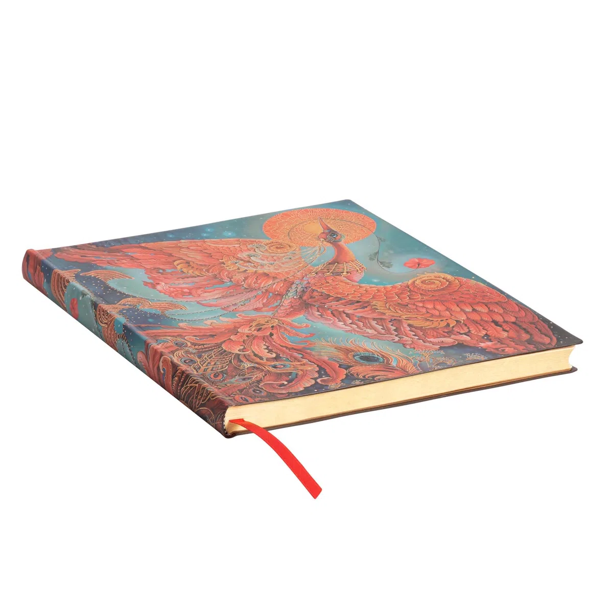 Firebird (Birds of Happiness) Ultra Unlined Journal: Flexi softcover, 100 gsm, ribbon marker, memento pouch, book edge printing, no closure