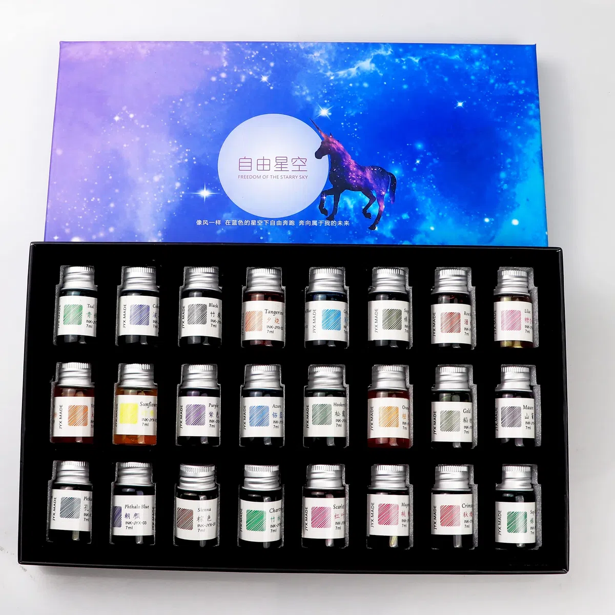 Tintas de dibujo, tintas de caligrafía, juego de 24 bolígrafos coloridos para escribir, dibujar, ideal para regalar