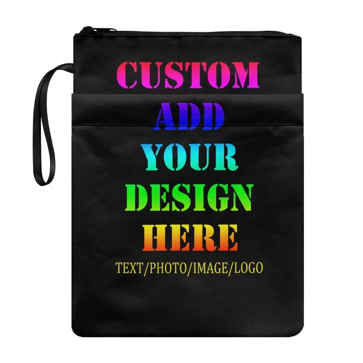 Xoenoiee Funda de libro personalizada para amantes de los libros, funda de libro con cremallera, protector de libros, fundas de libros de tapa blanda, bolsa de almacenamiento para adultos y