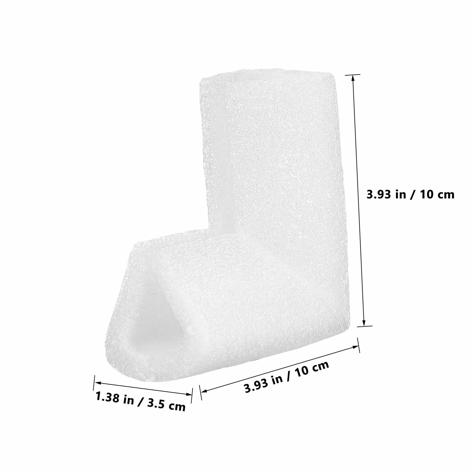 Protectores de Esquinas de Embalaje en Forma de L Protección Acolchada 24 de Epe Blanco para Muebles y Cajas de Mudanza para Envío Profesional